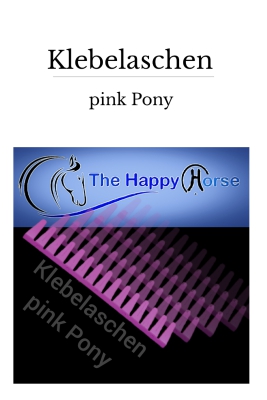 Klebelaschen THH pink pony
